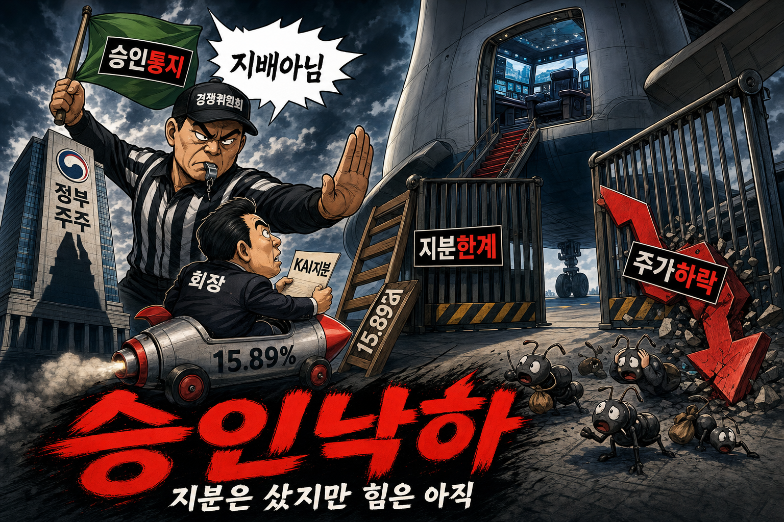 승인에도 주가가 떨어지는 방산주